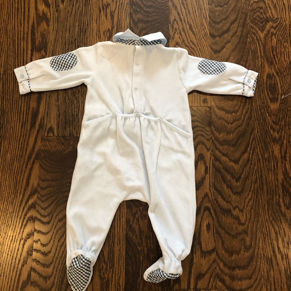 Hugo Boos baby velour sleeper 6M - Picture 8 of 10